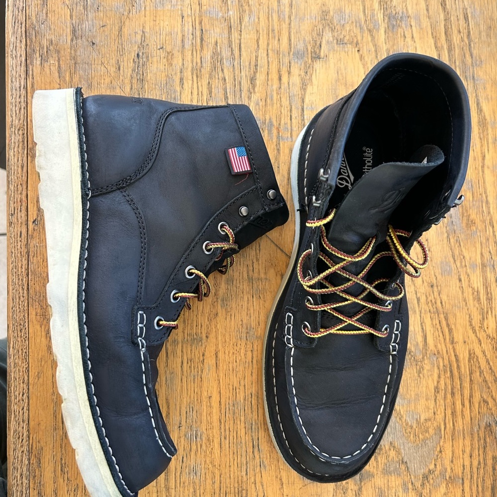 Danner Bull Run Black Size 10, received at Christmas, a little too big for me